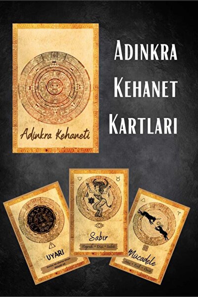 Tarot Serüveni Adinkra Kehaneti Fal Kartları Tarot