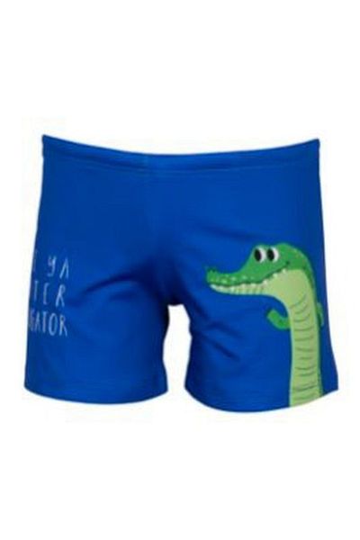 Kom Boy's Shorts Swimsuit - Crocodile