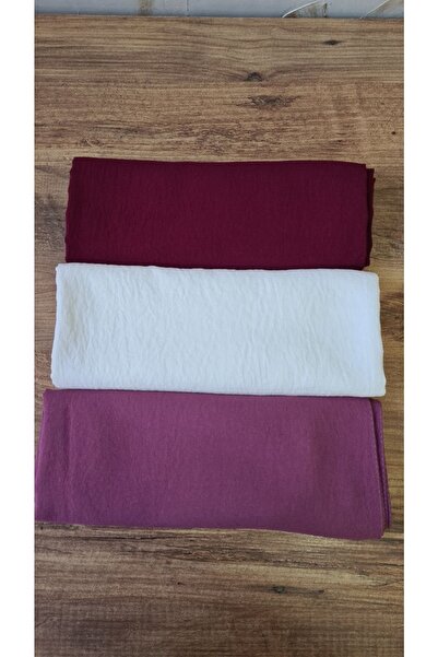 Nilbutik Hijab Femei Bumbac Cazz Esarfa Model-Set de 3