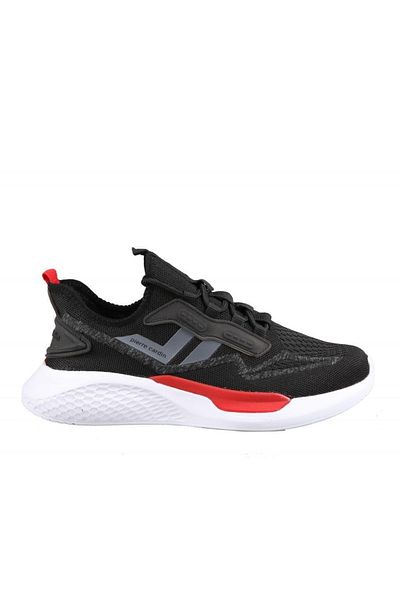 Pierre Cardin Pc-31381 Black-red Men's Sneakers