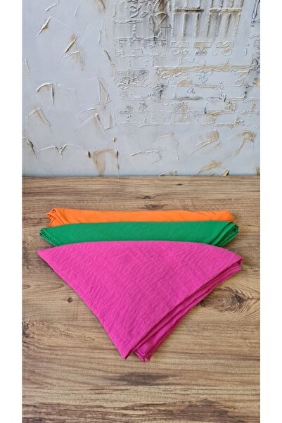 Nilbutik Hijab Γυναικείο βαμβακερό κασκόλ Cazz Model-3 Σετ