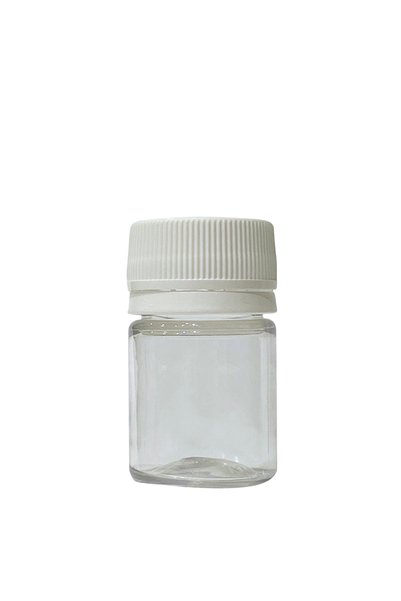 Güvenç Ambalaj 100 Adet - 25ml - Plastik Boş Şeffaf Şişe Kilitli Kapaklı