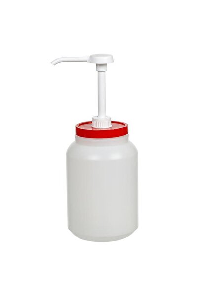 Corona Professional 2000 Ml Ketchup Mayonnaise Bottle with Pump Gastronomic S...