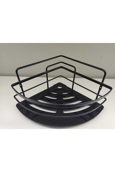 PİNK DESİGN KİTCHEN Stainless Bathroom Shelf Corner Shampoo Rack Corner Rack Bathroom Shelf