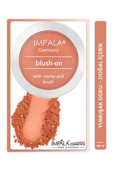 IMPALA Blush Salmon Pink - Blush on No: 4