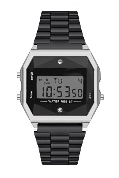 Spectrum Taşlı Retro Dijital Kol Saati D220652a