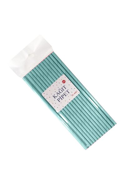 Chuva Paper Straws Blue 25 Pieces