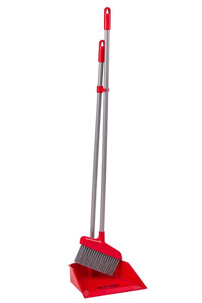 Ermop Dustpan Vacuum Cleaner Practical Dust Collection in Red Color