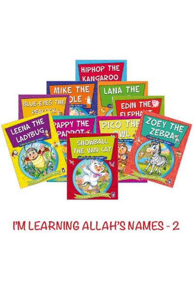 Timaş Yayınları Allahın İsimlerini Öğreniyorum - 2 (10 Kitap Set) Nur Kutlu