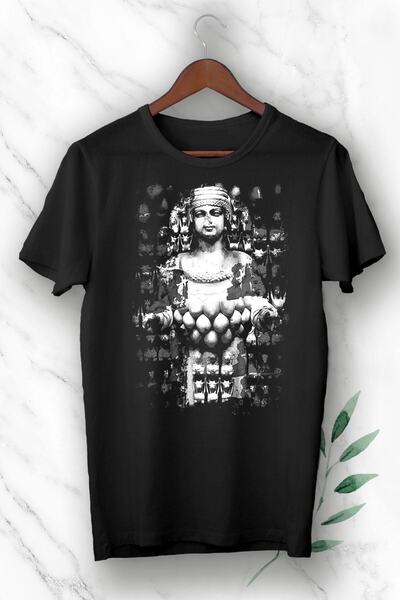 perseusshopping Unisex Black T-shirt