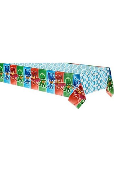 Aşkın Parti Evi مفرش طاولة لحفلات أعياد الميلاد من Pjmasks