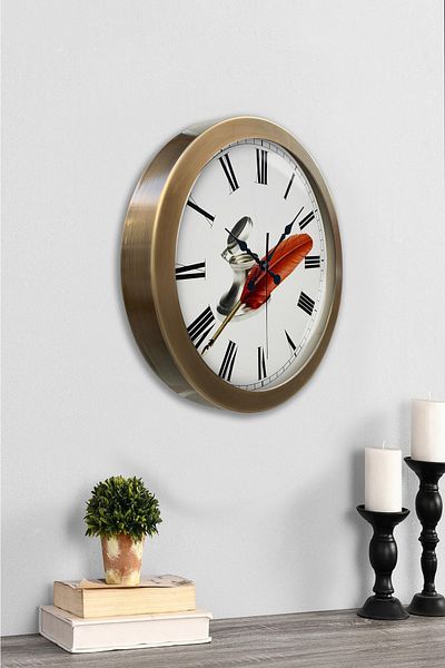 Kasva Concept Antique Metal Vintage Wall Clock