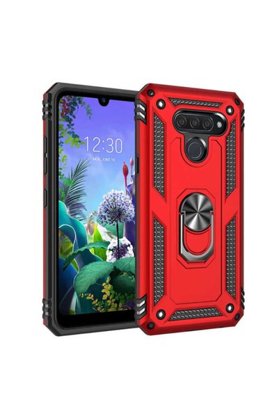 Generic Brand جراب Lg Q60 مع حلقة سيليكون فيجا مقاومة للصدمات