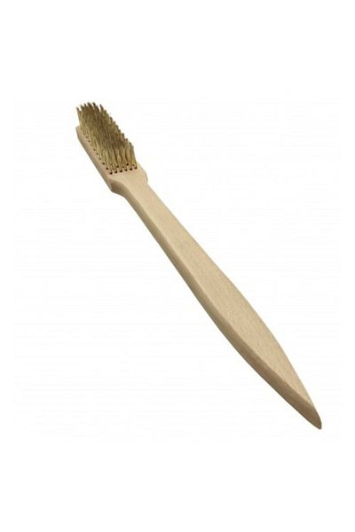 Universal Large Size Wooden Handle Grill Cleaning Brush - 25694S