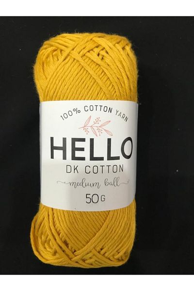 Hello Dk Cotton 124-mustard
