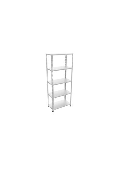 Genel Markalar ÇELİK RAF 5 Katlı 43x93x200 cm Galvaniz OFİS DOSYA DOLABI KİLE...