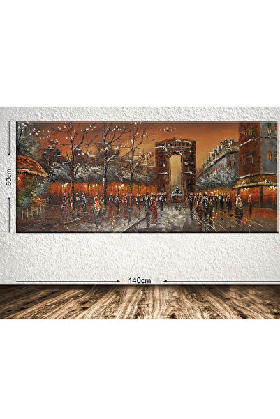 Tablo Center Dev Boyut Manzara Kanvas Tablo 60x140cm