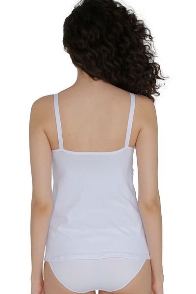 Yevda Women's White Maternity Breastfeeding Undershirt 1710