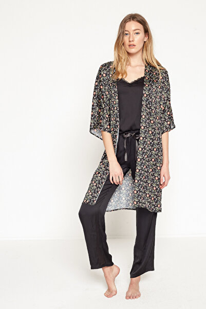 Koton ثوب نسائي أسود 7YLK52038MW