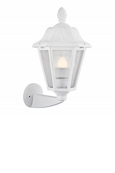 Modelight Large Optical Hexagon Sconce White