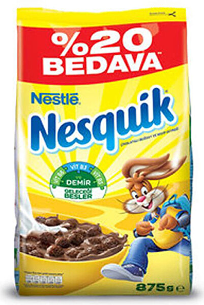 Nesquik Çikolatalı Kahvaltılık Gevrek 875 gr