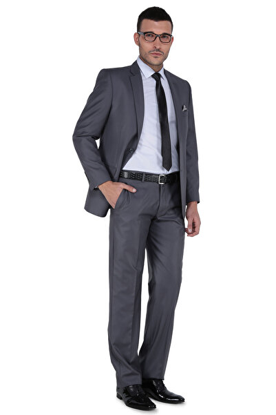 Buenza Erkek 120S 4 Drop Erkek Takım Elbise-3W1Y0413D612