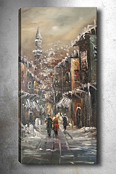 Tablo Center 30x90cm Manzara  Kanvas Tablo