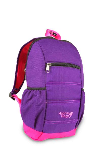 Alone Rucsac cu două compartimente de culoare violet (8405) /