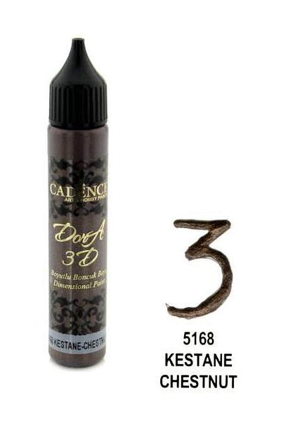 Cadence Dora 3D Dimensional Bead Paint 5168 CHESTNUT