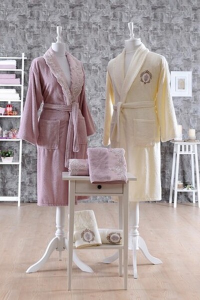 Minteks Bornoz Seti Deborah Minteks Romantic 7125