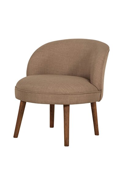 Ze10 Design Nice Tekli Koltuk Sütlü Kahve