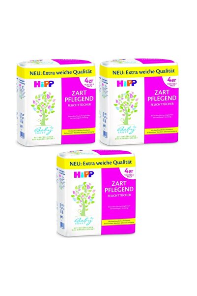 Hipp بيبي سانفت مناديل مبللة - 12 عبوة 672 ورقة