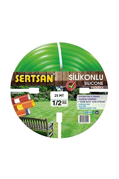 Sertsan Silikonlu Pvc Hortum  25 mt