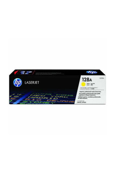 HP 128A 1300 Sayfa Kapasiteli Sarı Toner Ce322A