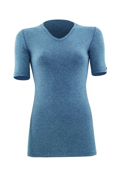 Blackspade Women's Gray Melange Level 2 Thermal T-Shirt 1263