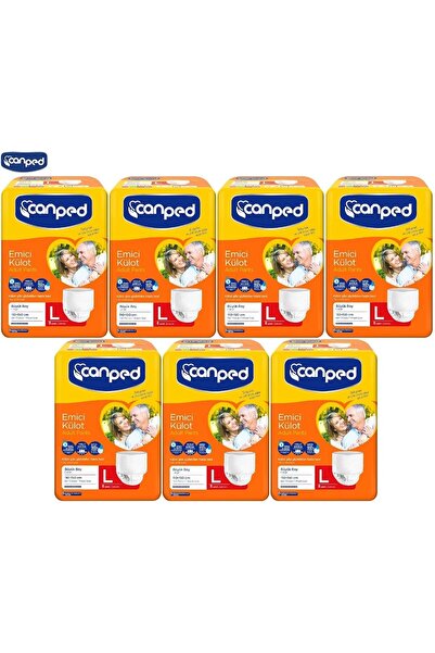 Canped طقم حفاضات للمرضى مكون من 7 سراويل ماصة، إجمالي 56 قطعة