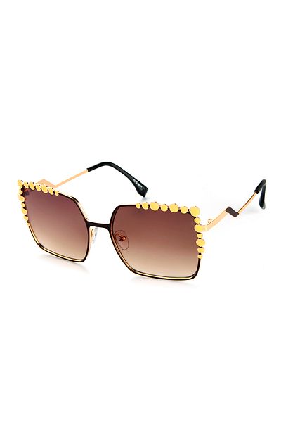 Di Caprio Women's Rectangular Sunglasses DTX1249C