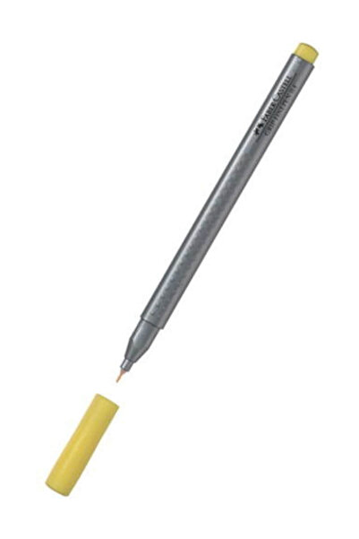Faber Castell Grip Finepen Ince Uçlu Kalem 0,4 Mm Sarı 10lu
