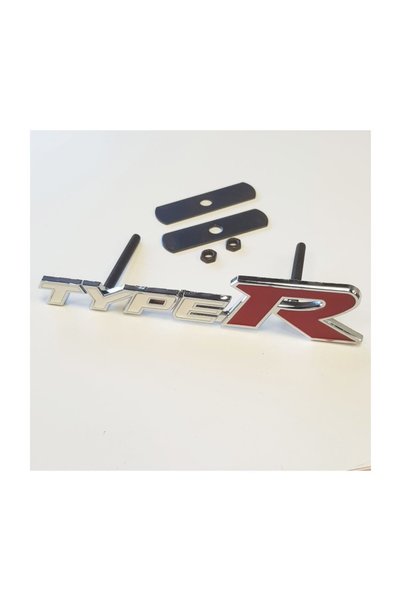 Dreamcar Type R Metal Amblem 2,5x14cm Arkadan Somunlu