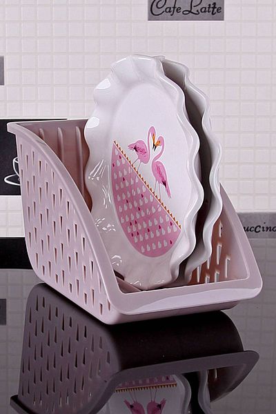 Pazarika Plastic Organizer Plate Holder