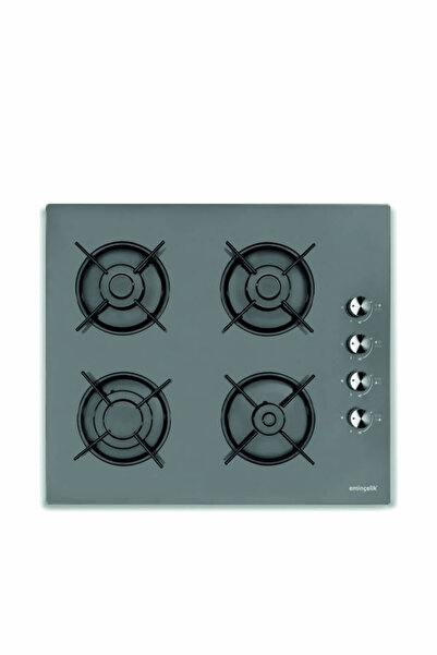 Eminçelik EMİNÇELİK EC-AH 1240 BG60 ENG SİYAH CAM ANKASTRE OCAK