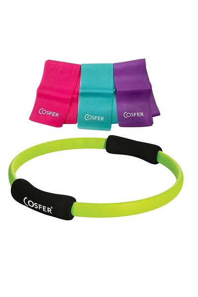 Cosfer CSF-PCSET3Y Τσιμπίδα Pilates και ζώνη Pilates