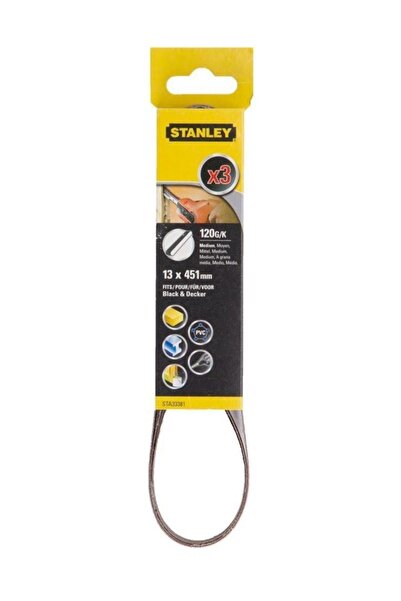 Stanley Sta33381 3 Parça 13X451Mm Bant Zımpara Kayışı