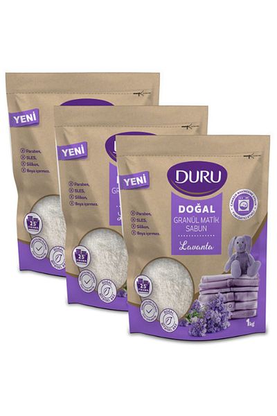 Duru Lavender Matic Soap - 1 Kg x 3 Pieces