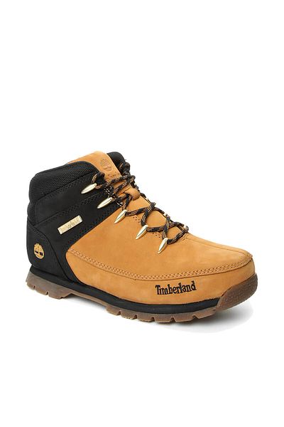 Timberland حذاء أطفال جلد طبيعي أسود - 2 قطعة 2017046 _Lq56