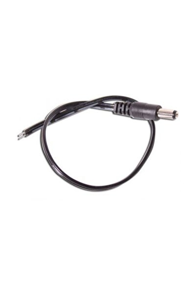 S-LINK SL-DC552 DC5 5*2.1 0,30 CM Uyumlu  DC Power Jak Kablo Siyah