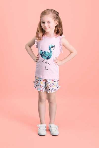 ROLY POLY Payet Pelican Рожевий комплект шортів для дівчаток