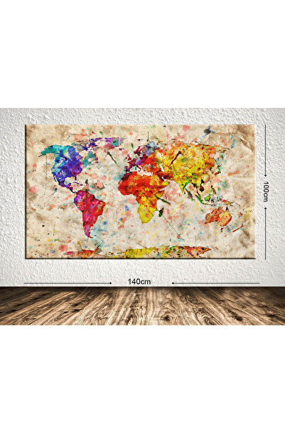 Tablo Center Dev Boyut Dekoratif Kanvas Tablo 100x140cm