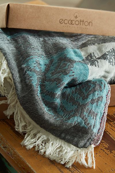 Ecocotton 100x180 cm 100% Βαμβακερό Πανσόλι Kaan