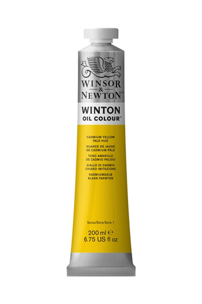Winsor Newton Winton Yağlı Boya 200ml - N:08 Cadmium Yellow Pale Hue 7539